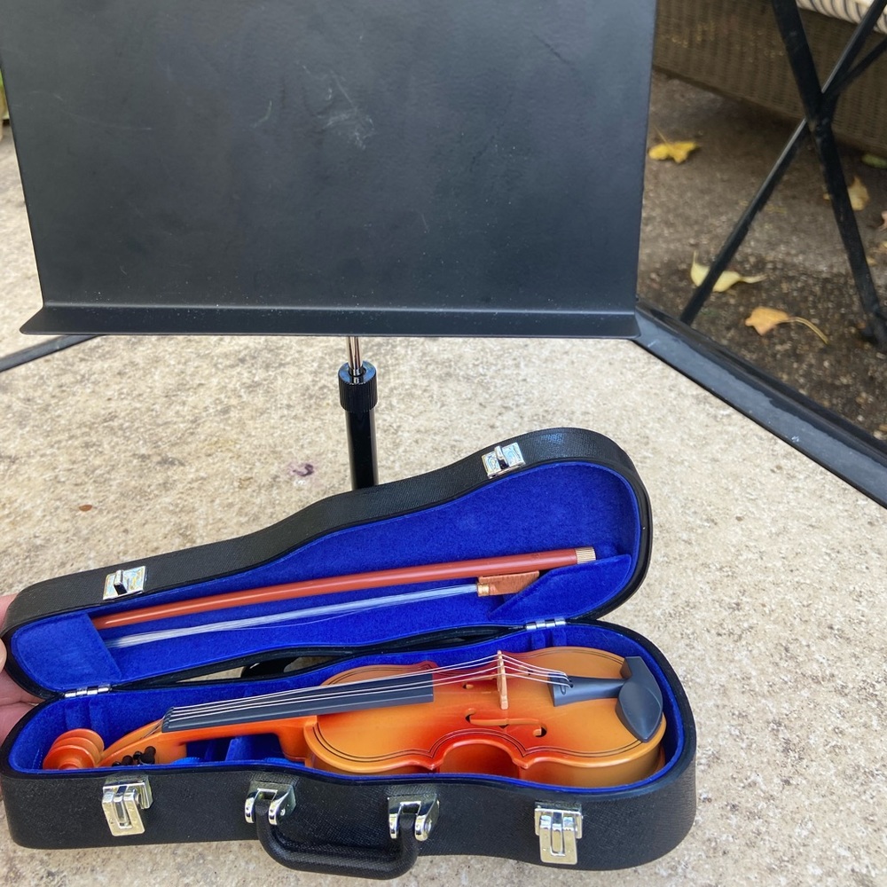 American Girl Doll violin set